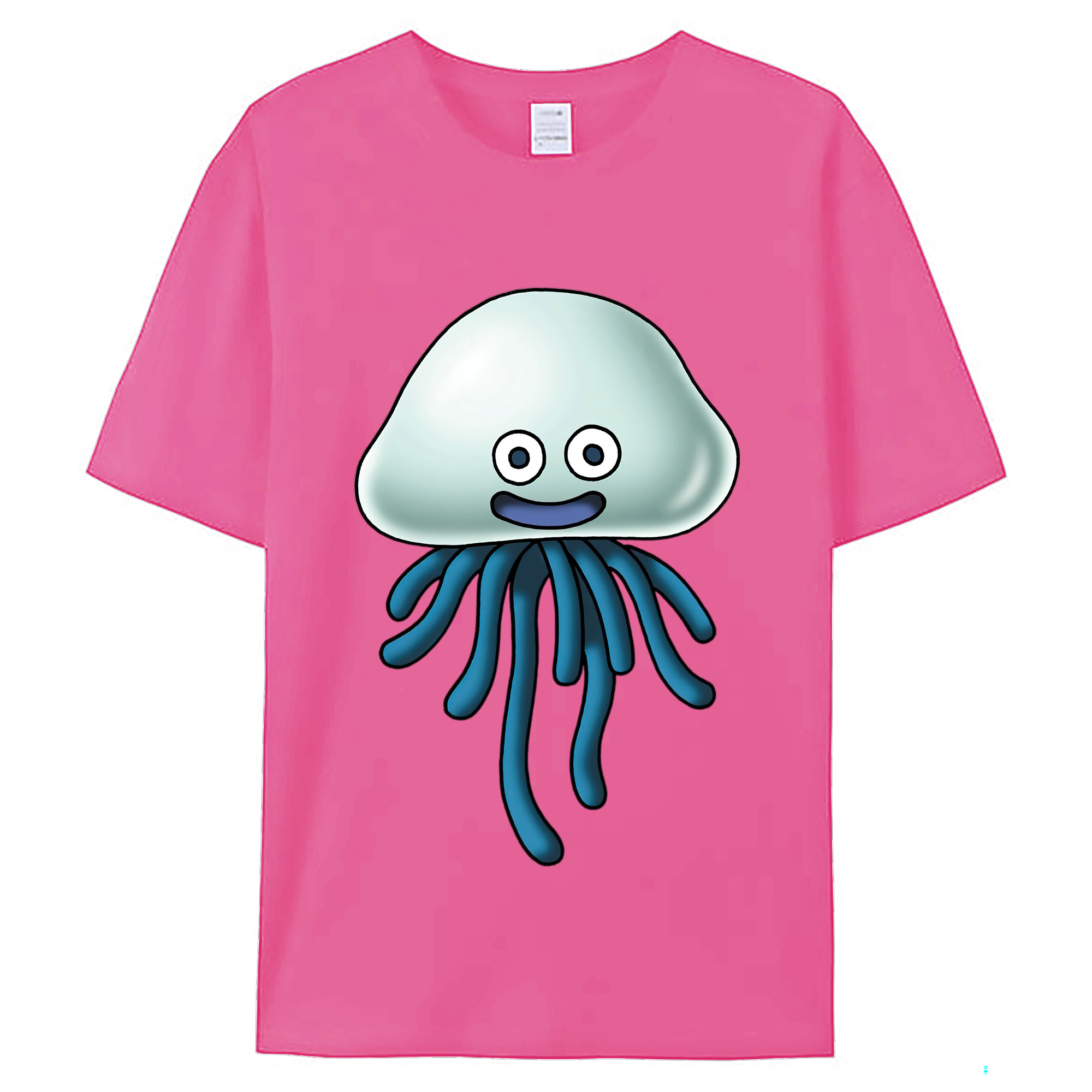 （画像用） ドラゴンクエスト Doragon Kuesuto Dragon Quest レディースカジュアルプリントTシャツ（綿100％）